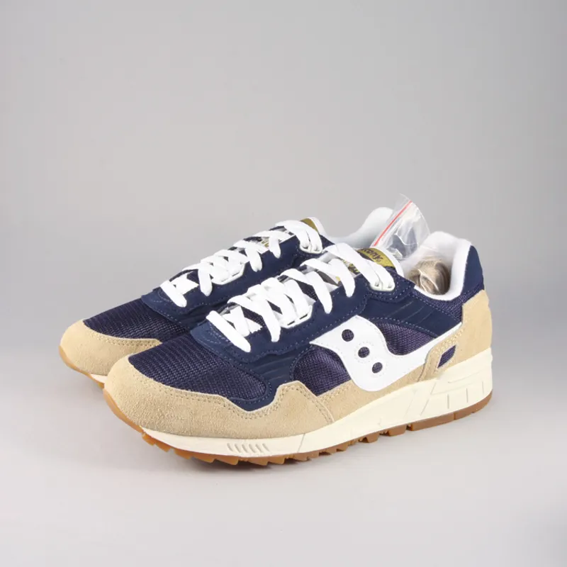 Saucony Shadow 5000 - Tan/Navy/White